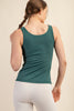 Butter Soft Tank Top/Forest Green