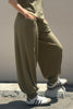 Olive waffle knit set