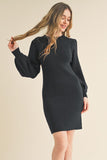 Black Sweater Dress