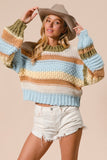 Multi color sweater
