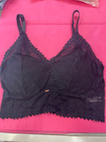 Black Bralette Large/Xlarge
