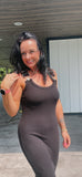 Sleeveless Buckle Dress