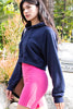 Cropped Sweatshirt/Navy