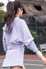 Cropped Sweatshirt /Lavender