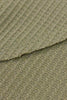 Olive waffle knit set