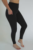 Black Pocket Leggings