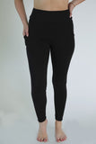 Black Pocket Leggings