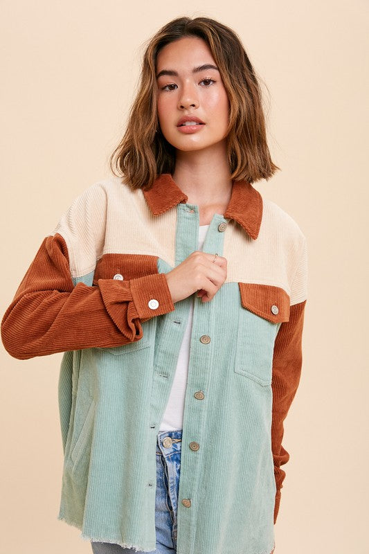 Sage/Rust Shirt