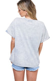 Bloom T-Shirt \ Grey Denim