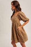 Fall Floral Dress