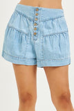 Elastic Waist Shorts