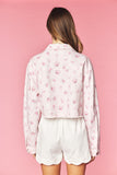 Pink Floral Jacket