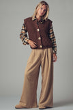 Wine Sweater Vest