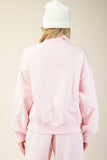 Pink Quarter Zip