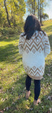 Chevron Cardigan