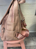 Pink Multifunction Casual Backpack