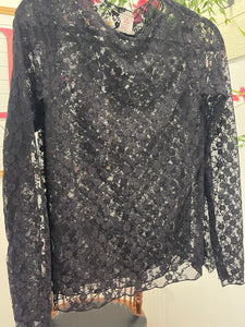 Black Lace Top