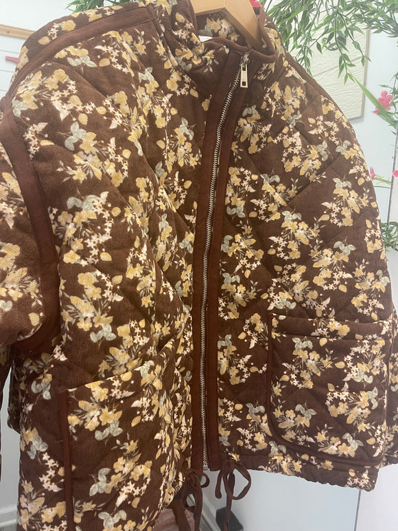 Fall Floral Jacket