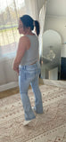 Boot Cut Light Wash Jeans