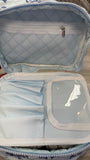 Blue Ribbon Makeup Bag