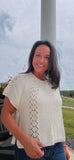 Ivory Knit Top