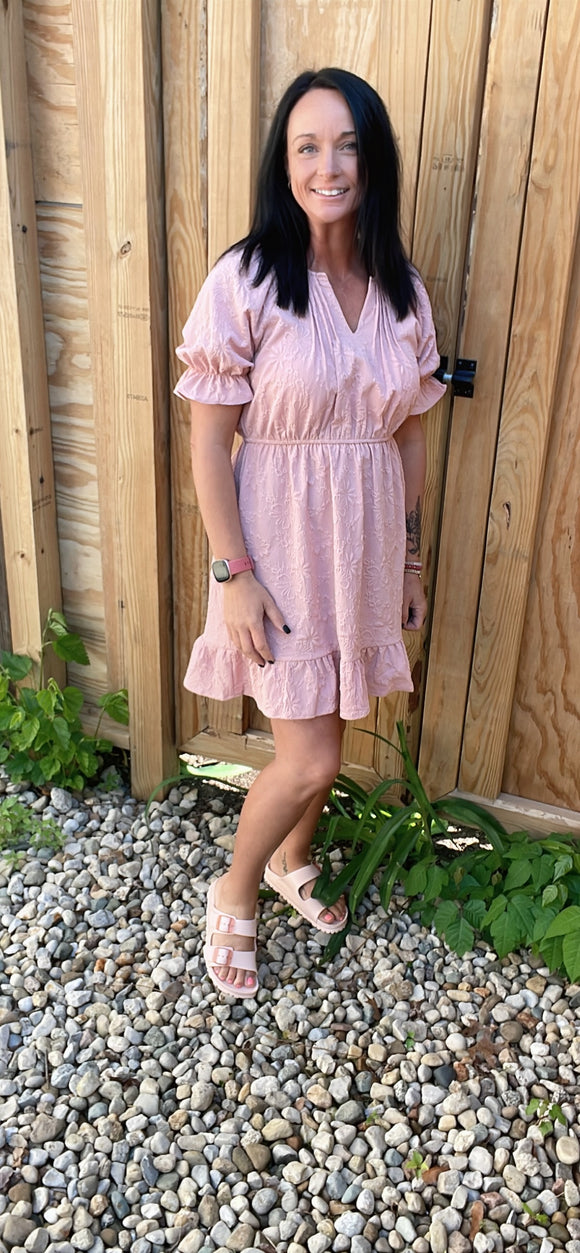 Blush Mini Dress