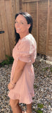 Blush Mini Dress