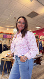 Pink Floral Jacket