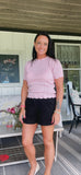 Pink Knitt Top
