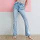 Boot Cut Light Wash Jeans