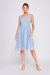 Blue Sleeveless Dress