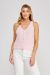 Pink Knit Tank Top