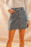 Scallop Edge Skirt